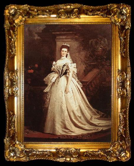 framed  Nagy, Sandor Queen Elisabeth, ta009-2